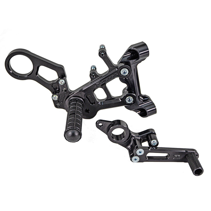 Woodcraft BMW S1000RR Complete Rearset w/ Pedals - STD/GP Shift