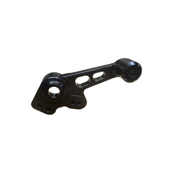 Woodcraft Aprilia RS660 Left Inner Adjustable Rearset Bracket, Black