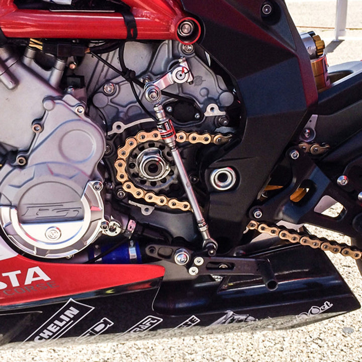 Woodcraft MV Agusta F3/Brutale 675/800RR GP/STD Adjustable Rearset Kit w/Shift pedal