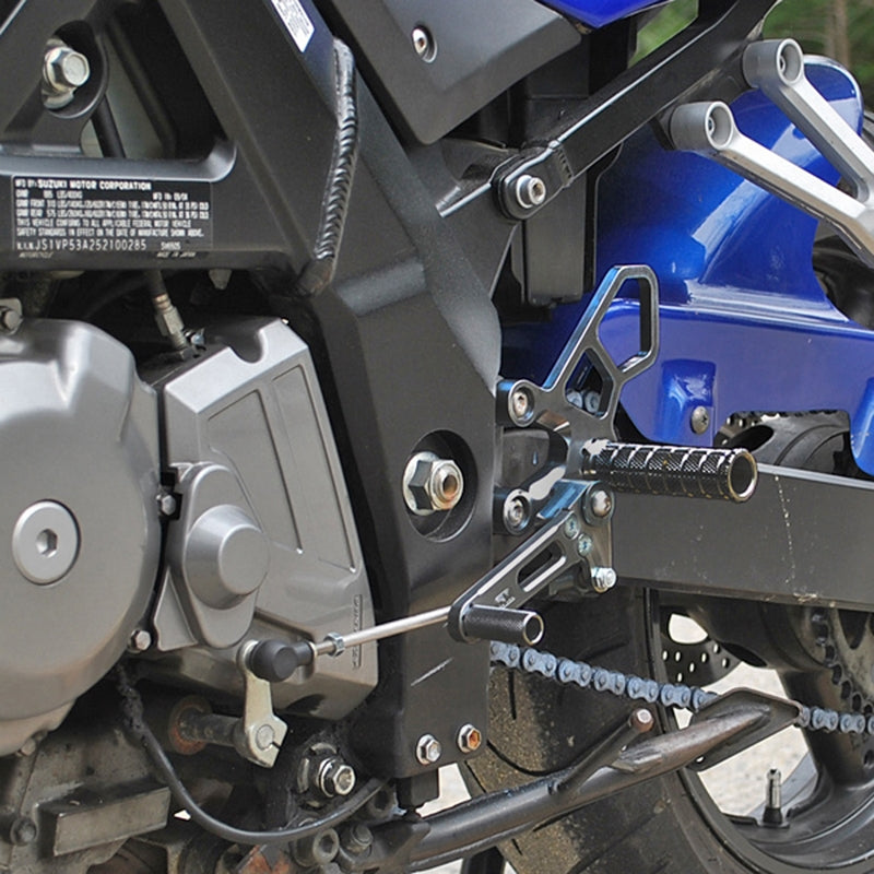 Woodcraft Suzuki SV650 Rearset Complete - STD Shift