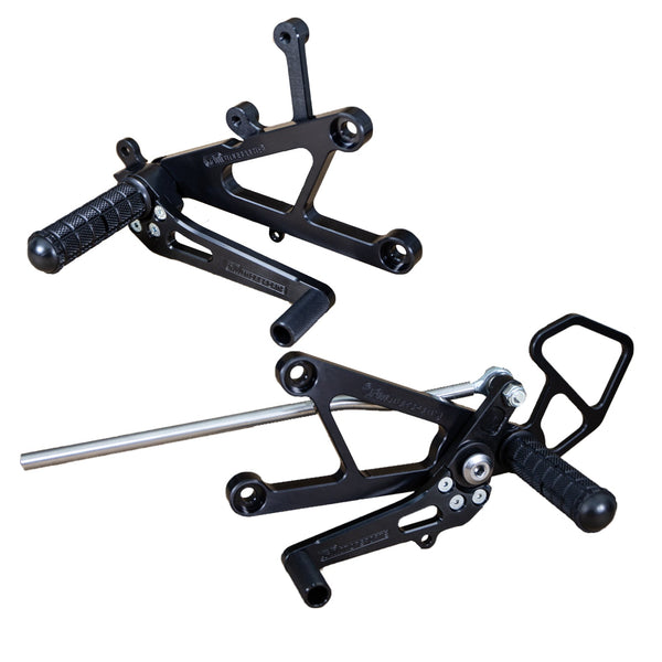 Woodcraft 2003-06 Yamaha R6/R6S Rearset - GP/STD