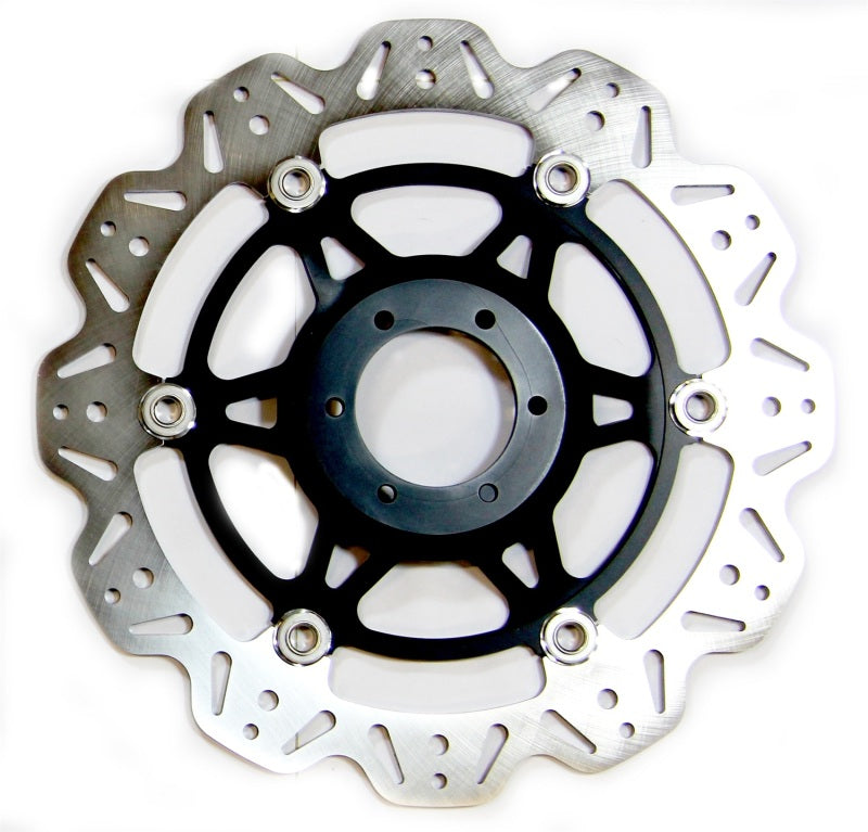 EBC 99-03 Honda CBR 1100 XX Blackbird Front Left/Right Vee Floating Black Rotor — VR1136BLK