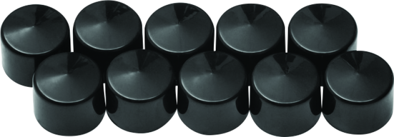 Kuryakyn Kool Kaps Gloss Black 1/4inch Allen Head