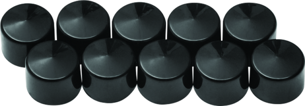Kuryakyn Kool Kaps Gloss Black 1/4inch Allen Head