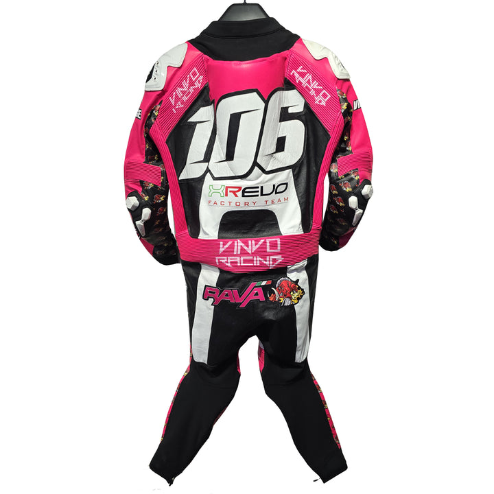 Custom Kangaroo Leather Race Suit