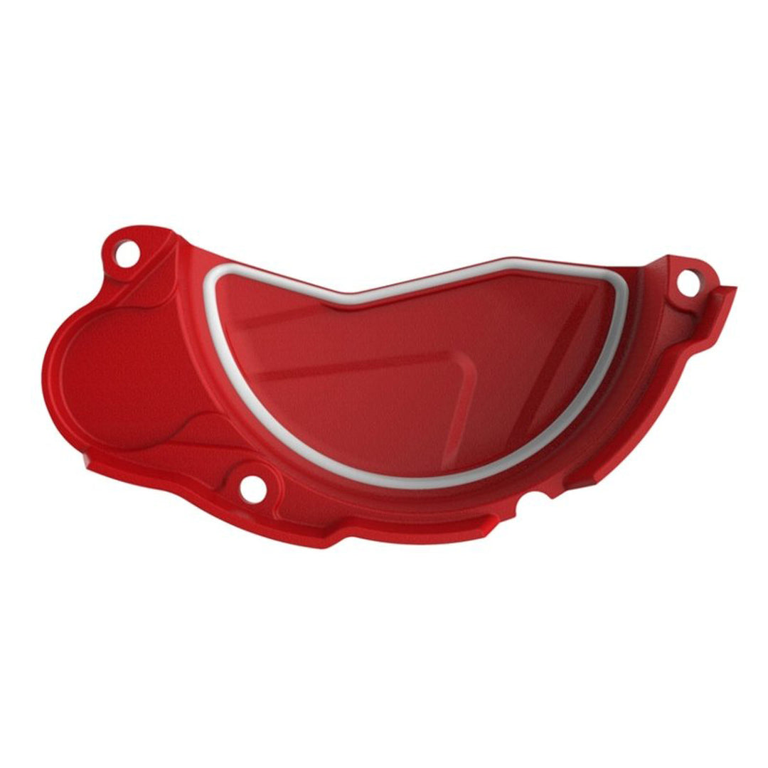Polisport Frame Guards — Honda CR04, Red