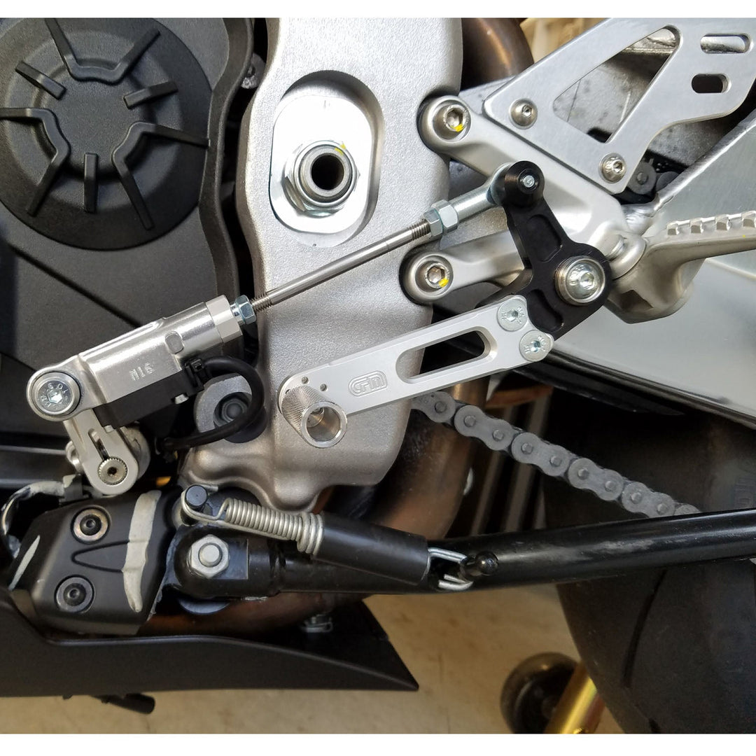 Woodcraft Shift Pedal Kit, Aprilia RSV4/Tuono GP for OEM Rearsets