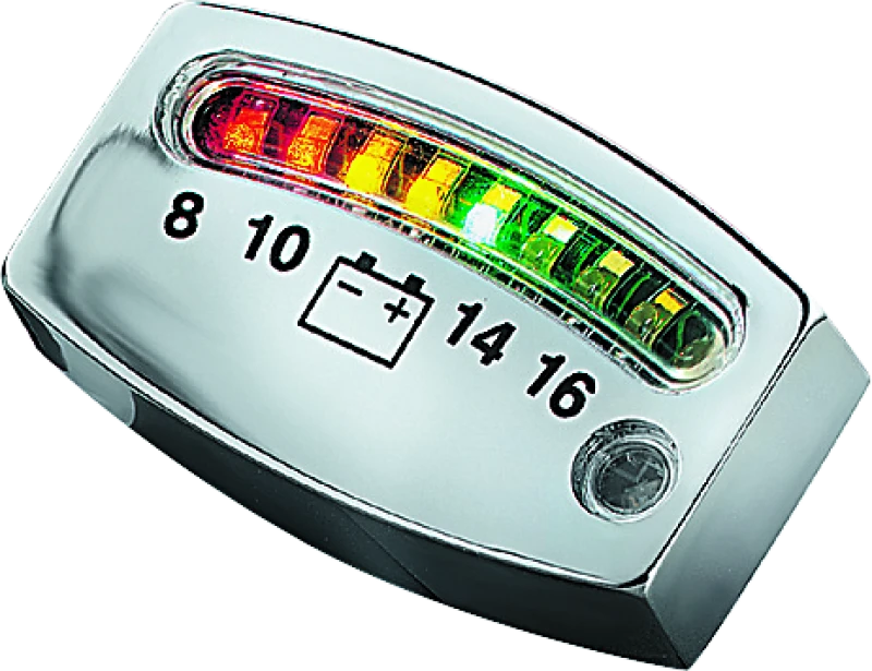 Kuryakyn Alley Cat Fuel &amp; Battery Gauges Universal