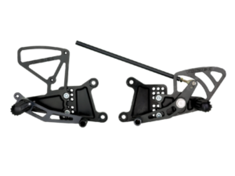 Vortex 04-06 Yamaha YZF-R1,06 YZF-R1 SP Rear Set — Black (RS603K)