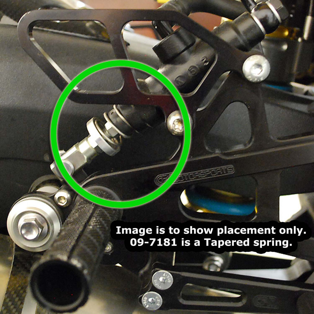 Woodcraft Brake Pedal Return Spring - 1.81" Conical Spring
