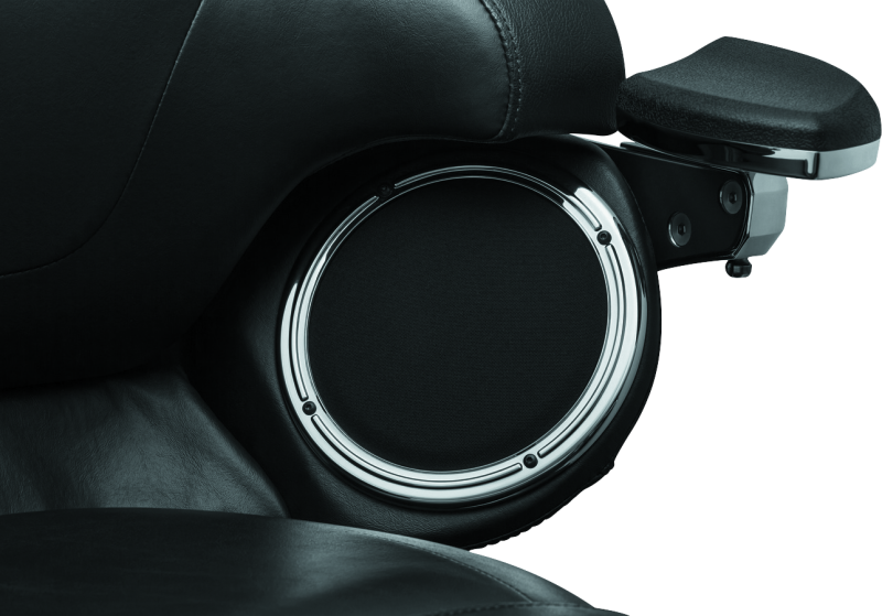 Kuryakyn Rear Speaker Accents For 14-Up Touring Models Chrome