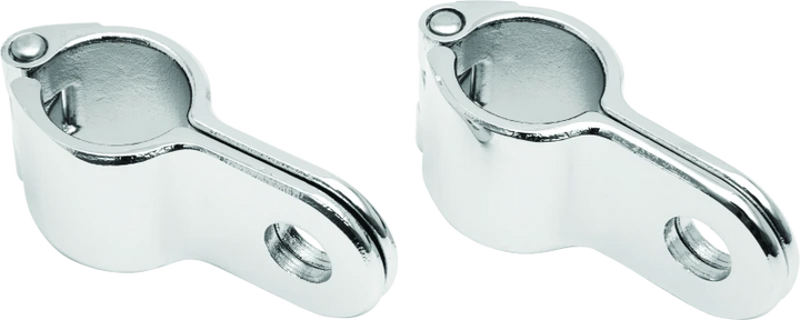 Kuryakyn Magnum Quick Clamp 1inch Gloss Black (Pair)