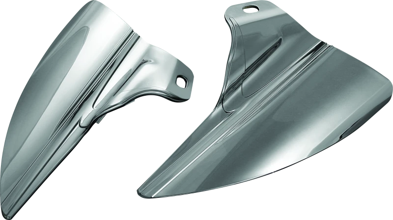 Kuryakyn Saddle Shields Heat Deflectors 09-Up Touring Smoke