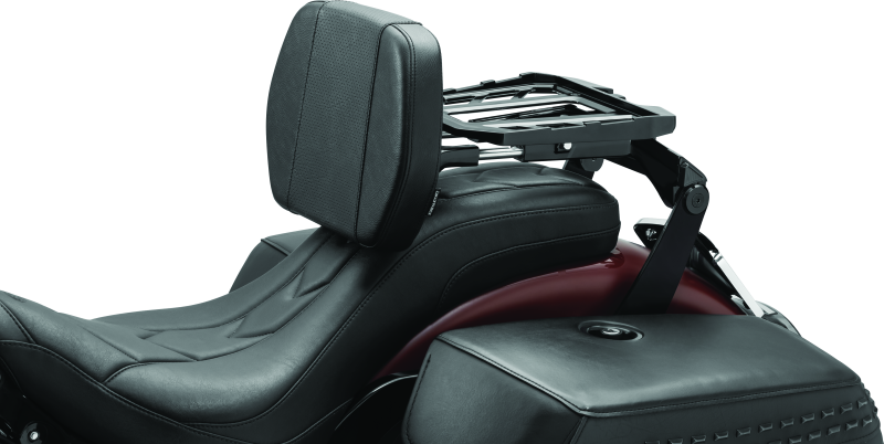 Kuryakyn Neo Driver &amp; Passenger Backrest Black