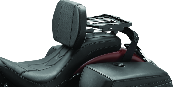 Kuryakyn Neo Driver &amp; Passenger Backrest Black
