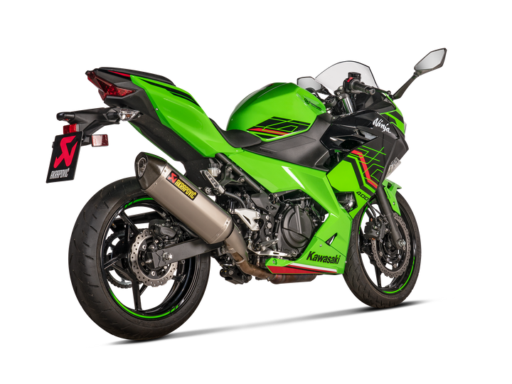 Akrapovic Homologated Slip-On Exhaust Kawasaki Ninja 400 / Z400 2018-2024