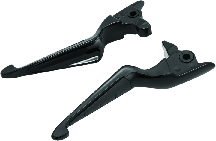 Kuryakyn ISO Levers 17-20 HD Touring Black