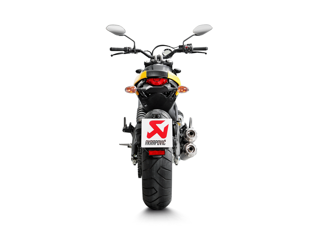 Akrapovic Homologated GP Slip-On Exhaust Ducati Scrambler / Monster 797 / 797+