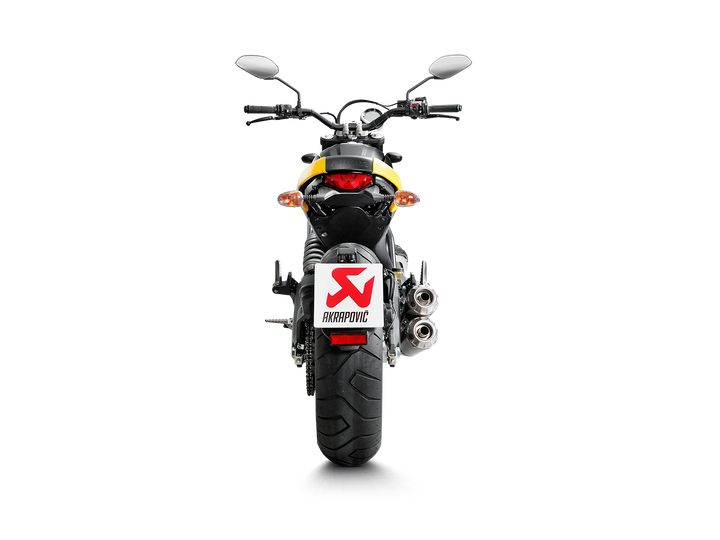 Akrapovic Homologated GP Slip-On Exhaust Ducati Scrambler / Monster 797 / 797+