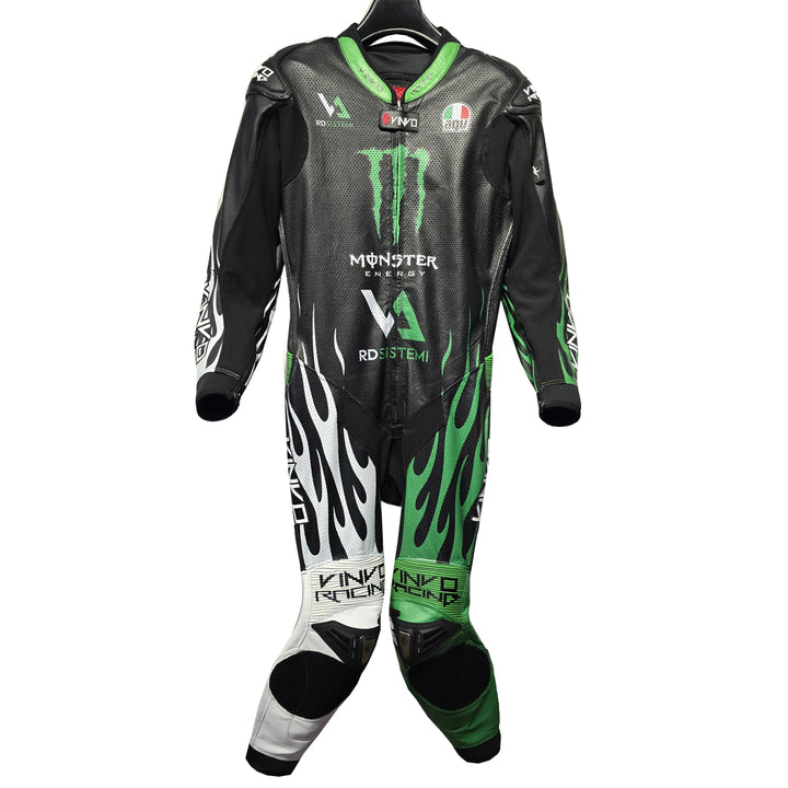 Custom Kangaroo Leather Race Suit