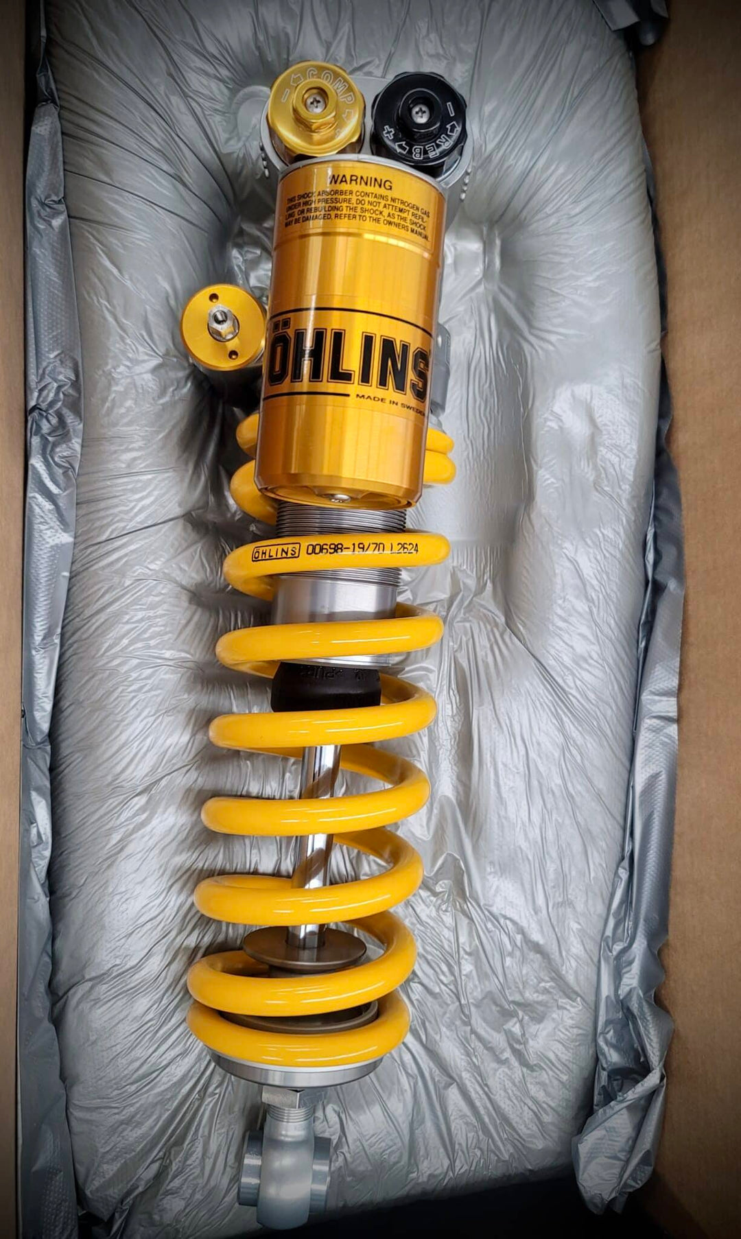 Andreani/Ohlins TTX36-ILX Rear Shock (AG 2533) for 2024- Ducati Hypermotard 698