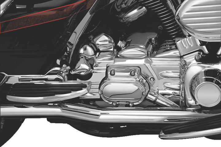 Kuryakyn Rear Cylinder Base Cover For 02-06 Touring Models Chrome