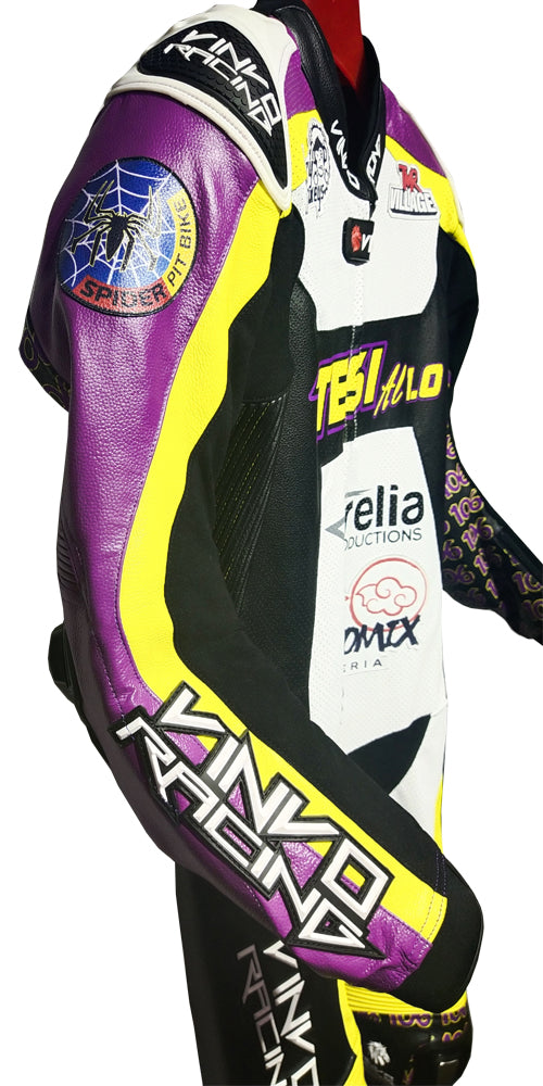 Custom Kangaroo Leather Race Suit
