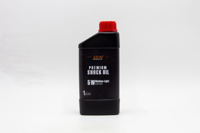LEN Performance Premium Shock Oil 5W Medium-Light (1qt)
