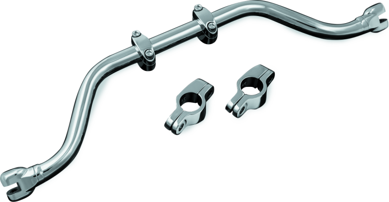 Kuryakyn Adjustable Mustache Bar For Softail / Yamaha Road Star/Raider/V-Star Chrome
