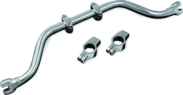 Kuryakyn Adjustable Mustache Bar For Softail / Yamaha Road Star/Raider/V-Star Chrome