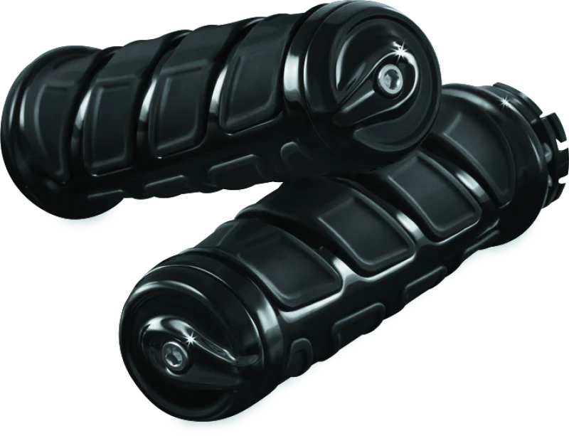 Kuryakyn Kinetic Grips Throttle-By-Wire Black