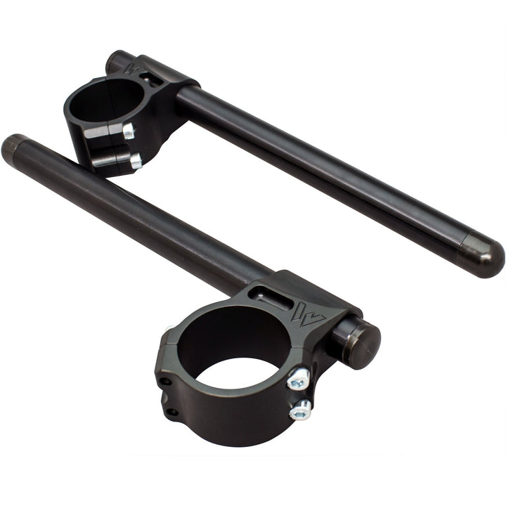 Woodcraft Clip ons for Aprilia RSV1000, Mille w/ Ohlins, RSV4 51mm Clamp
