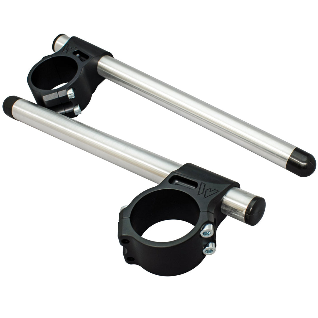 Woodcraft Clip ons for Aprilia RSV1000, Mille w/ Ohlins, RSV4 51mm Clamp