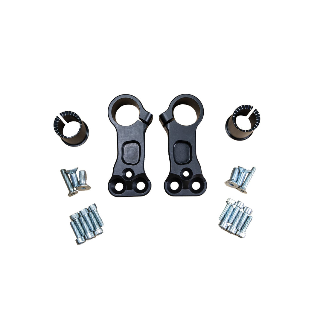 Woodcraft 75mm Side Mount Adjustable Riser Set