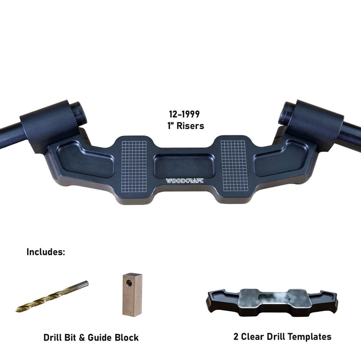 Woodcraft Universal Clipon Adapter Plate with Risers &amp; Bars