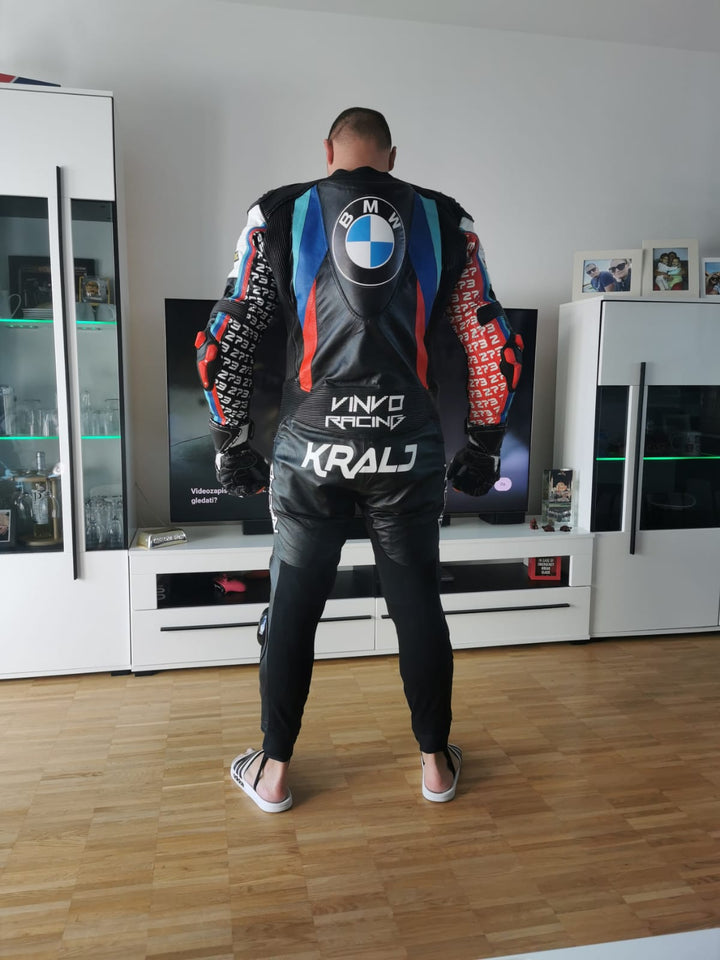 Custom Kangaroo Leather Race Suit
