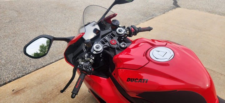 Woodcraft Zero Offset Woodcraft Motorcycle Clip-ons for Ducati V2, V2S