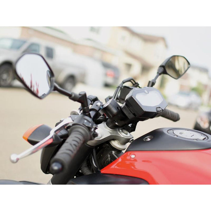 Woodcraft Clipon Adapter Plate w/ Std. Black Bars Yamaha FZ-07 2015-17, MT-07 2018-20