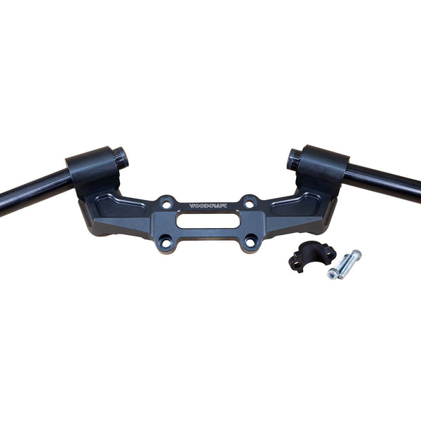 Woodcraft Yamaha MT07 Front Mount 35mm Eccentric Adapter Plate