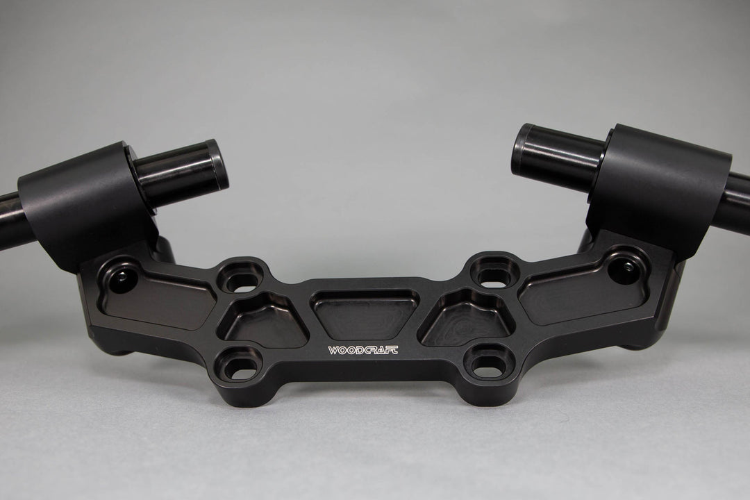 Woodcraft Yamaha MT09 Front Mount 35mm Eccentric Adjustable Adapter Plate