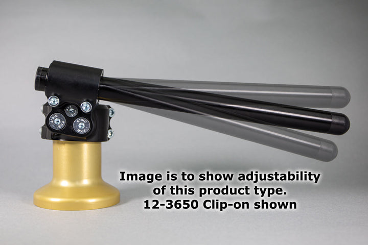 Woodcraft 35MM Front Mount Adjustable Angle Clipon Risers for Honda CBR1000RR