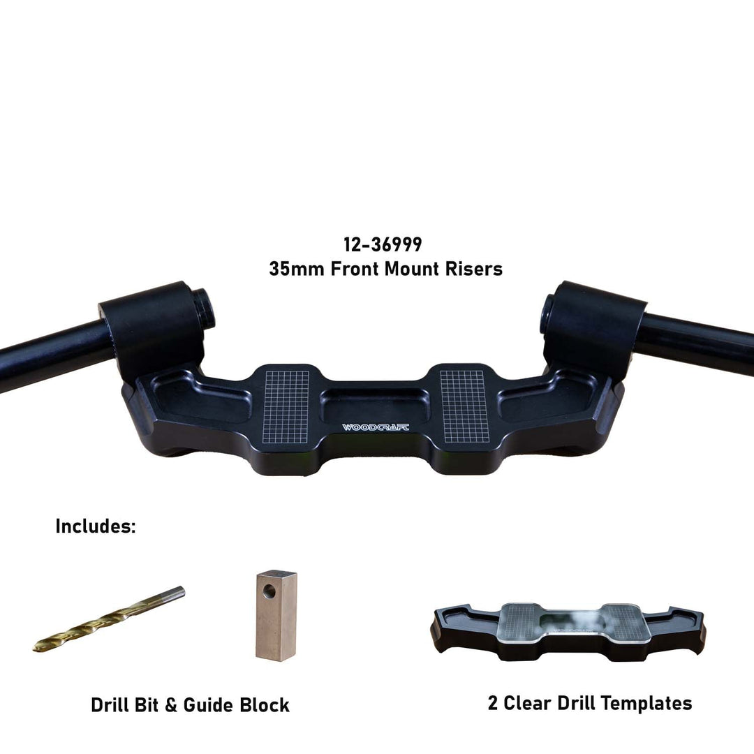 Woodcraft Universal Clipon Adapter Plate with Risers &amp; Bars