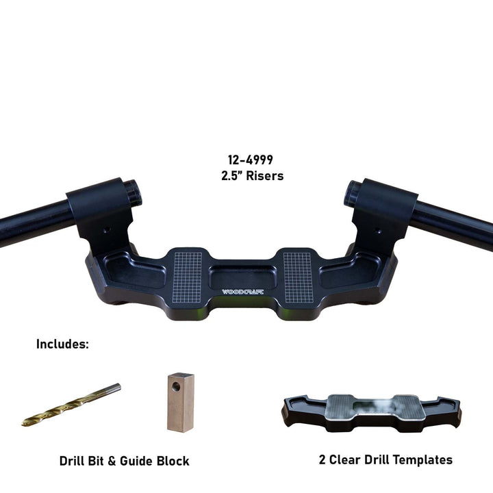 Woodcraft Universal Clipon Adapter Plate with Risers &amp; Bars