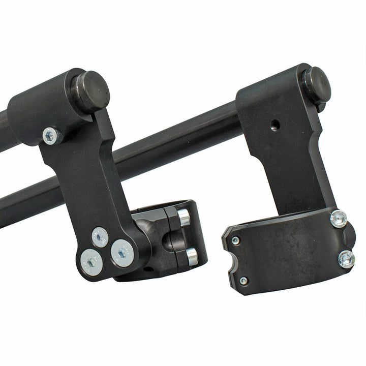 Woodcraft BMW R Nine T 55mm 3 Inch Clip-on Riser with Standard Black Bars