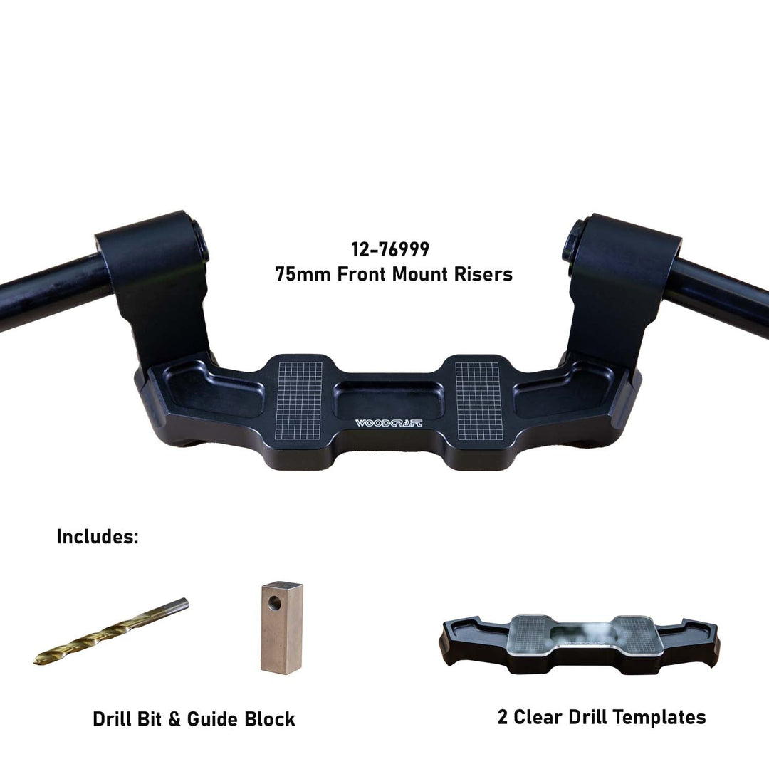 Woodcraft Universal Clipon Adapter Plate with Risers &amp; Bars