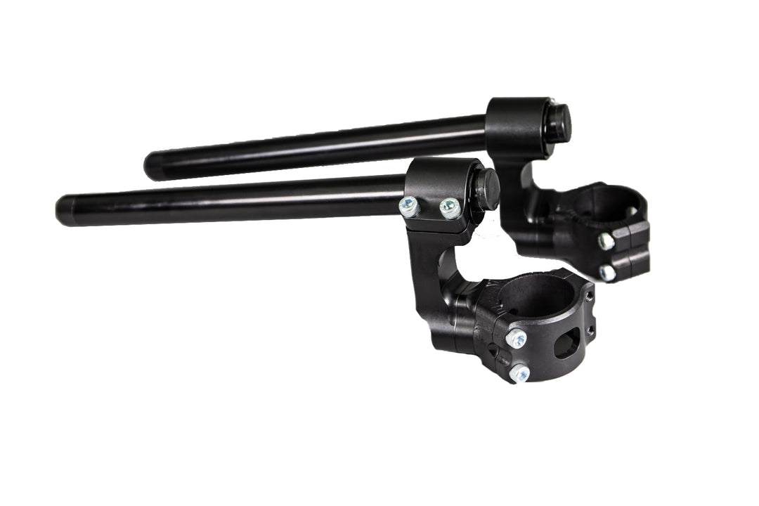 Woodcraft Aprilia Tuono V4 1100 51mm Side Mount 75mm Rise Adjustable Angle Clipon Risers