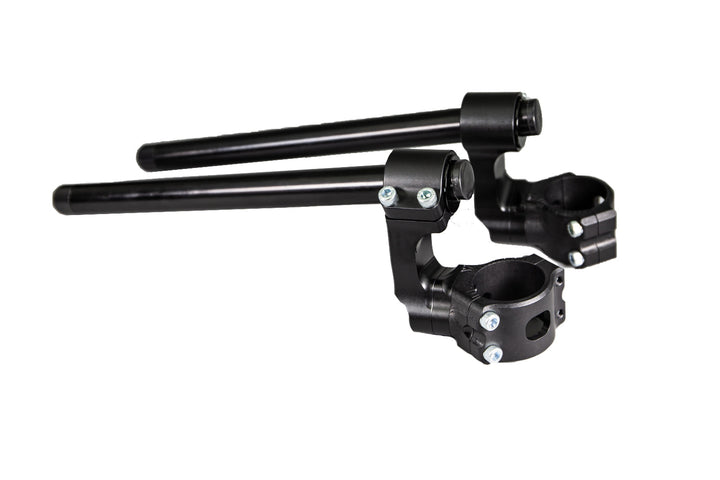 Woodcraft Aprilia Tuono V4 1100 51mm Side Mount 75mm Rise Adjustable Angle Clipon Risers
