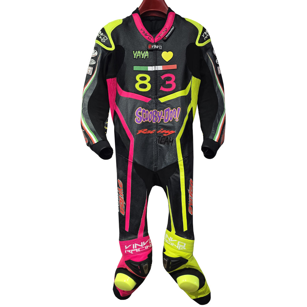 Custom Kangaroo Leather Race Suit