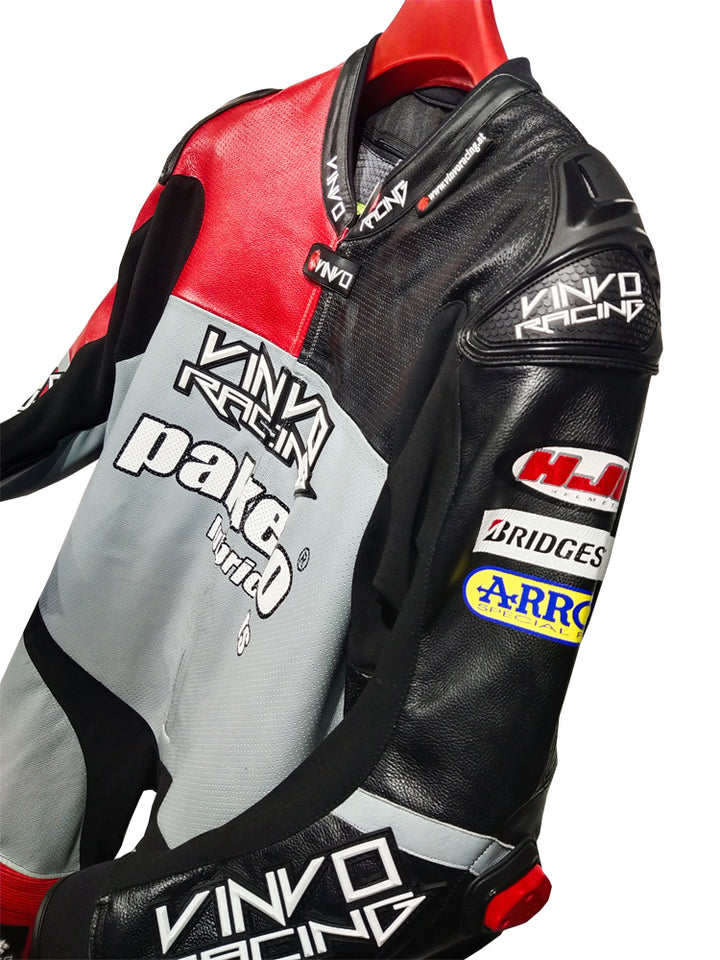 Custom Cowhide Leather Race Suit