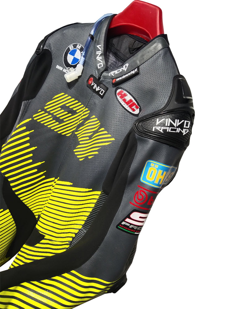 Custom Kangaroo Leather Race Suit